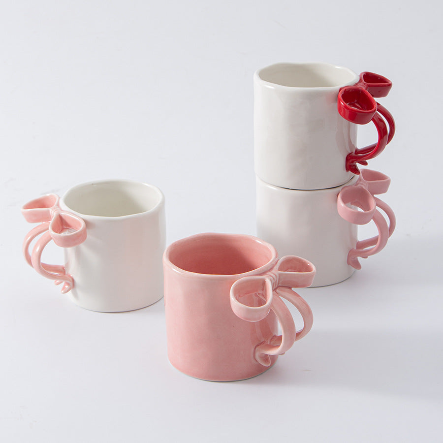 [TheBellozia] Tied with Love Mug (Red&White)